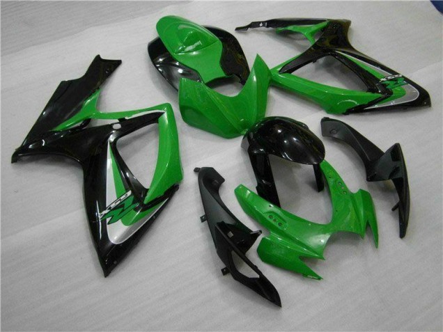 06-07 Green GSXR 600/750 Motorcycle Fairings