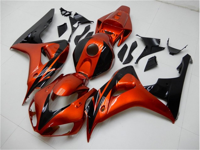 06-07 Orange Black CBR1000RR Motorcycle Fairings