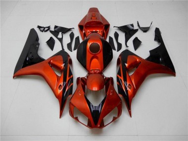 06-07 Orange Black CBR1000RR Motorcycle Fairings