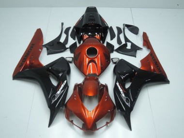 06-07 Orange and Black CBR1000RR Motorcycle Fairings