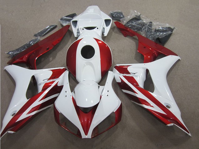 06-07 Red White CBR1000RR Motorcycle Fairing