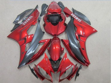 06-07 Red YZF R6 Motorcycle Fairing