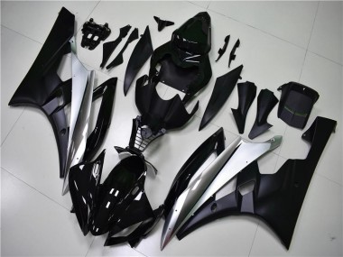 06-07 Silver Black YZF R6 Full Motorcycle Fairing Kits