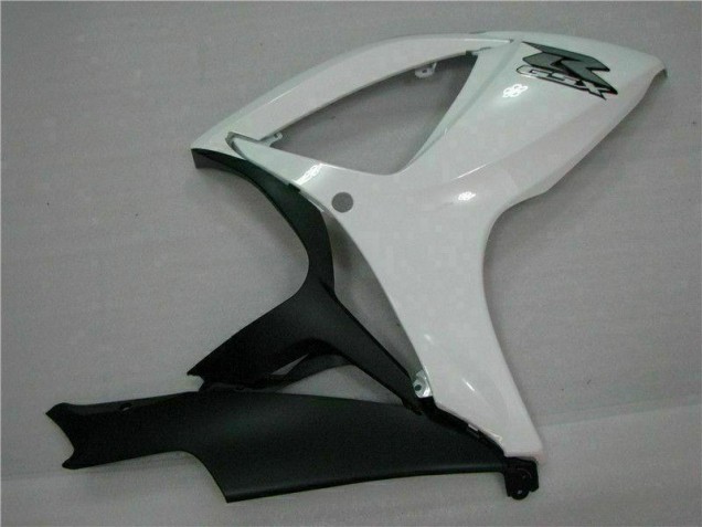 06-07 White Silver GSXR 600/750 Motorcycle Fairings