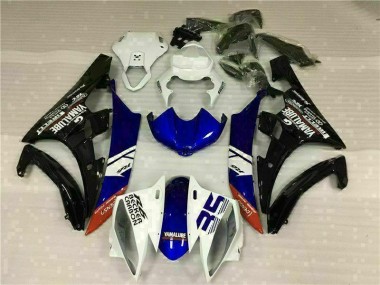 06-07 White YZF R6 Motorcycle Bodywork