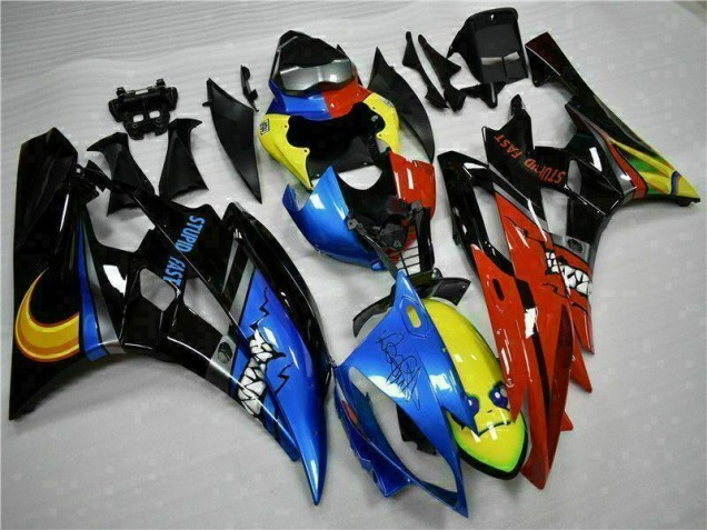 06-07 Yellow Blue Red YZF R6 Motorcycle Fairings