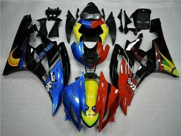 06-07 Yellow Blue Red YZF R6 Motorcycle Fairings