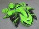 06-11 Green Black ZX14R ZZR1400 Motorcycle Fairings