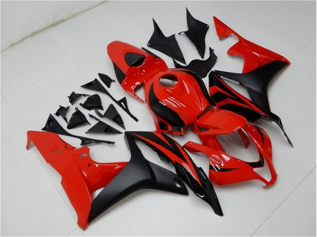 07-08 Black Red CBR600RR Motorcycle Bodywork