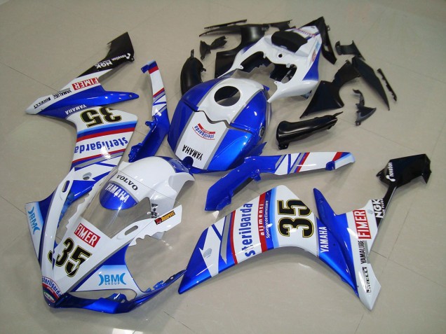 07-08 Blue Stickers YZF R1 Motorcycle Fairings