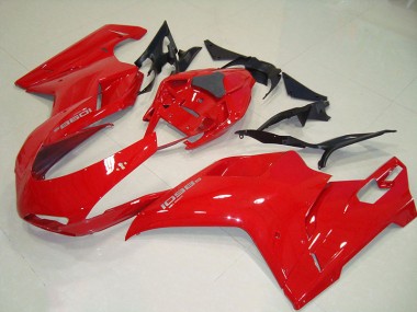 07-14 Red Ducati 1098 Motorcycle Fairings