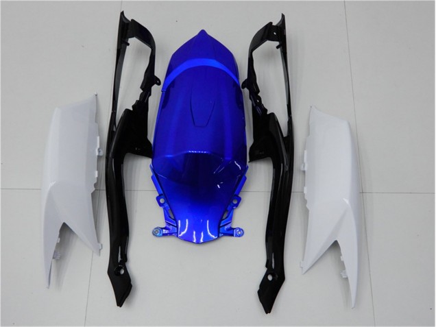 08-10 Blue White GSXR 600/750 Motorcycle Fairings