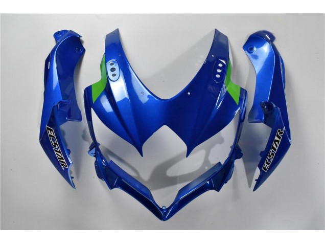 08-10 Blue White Green GSXR 600/750 Motorcycle Fairings