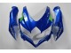 08-10 Blue White Green GSXR 600/750 Motorcycle Fairings