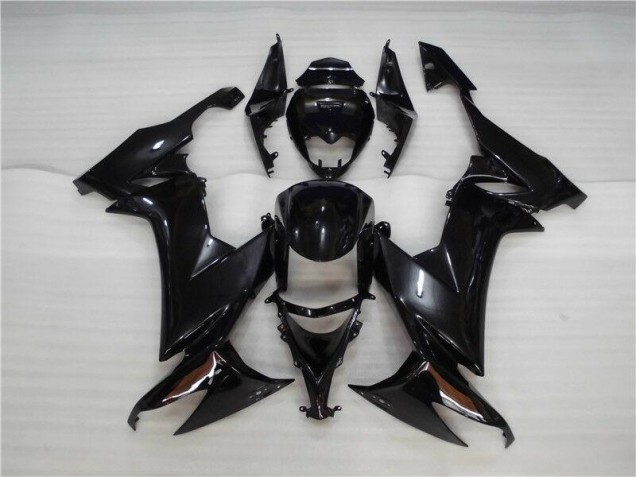 08-10 Glossy Black ZX10R Motorcycle Fairing