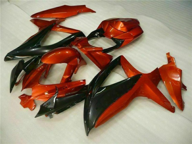 08-10 Red Black GSXR 600/750 Motorcycle Fairing