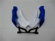 08-10 White Blue GSXR 600/750 Motorcycle Fairing