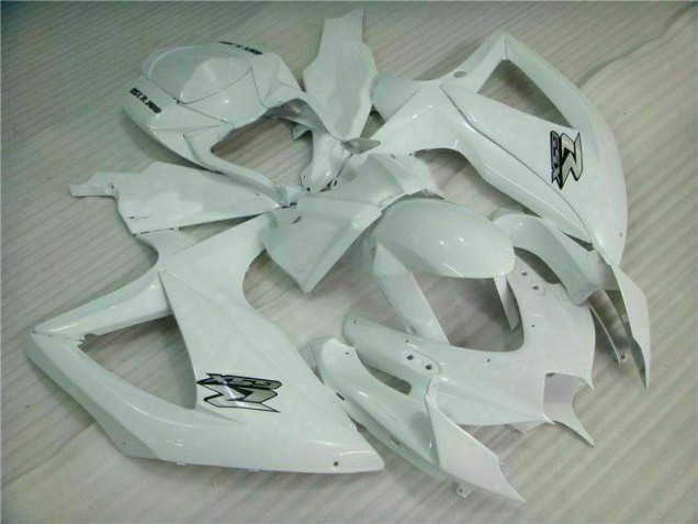 08-10 White GSXR 600/750 Motorcycle Fairing