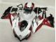 08-10 White Red Black GSXR 600/750 Motorcycle Fairings