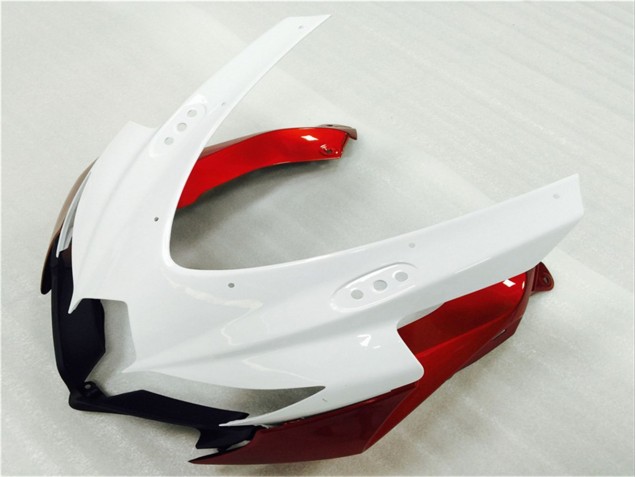 08-10 White Red Black GSXR 600/750 Motorcycle Fairings