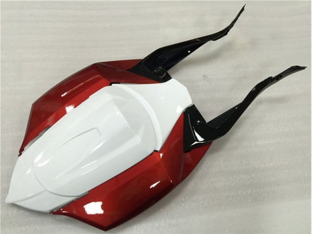 08-10 White Red Black GSXR 600/750 Motorcycle Fairings