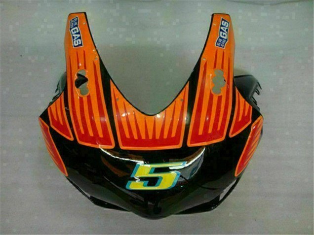 08-11 Green Orange CBR1000RR Motorcycle Fairings