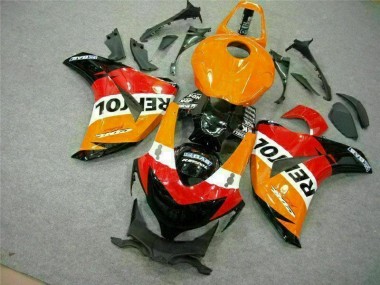 08-11 Orange Repsol CBR1000RR Motorcycle Fairing Kits