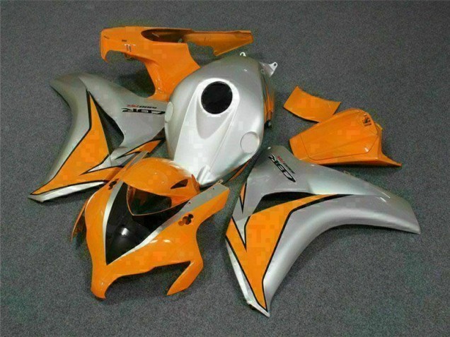 08-11 Orange Silver CBR1000RR Motorcycle Bodywork