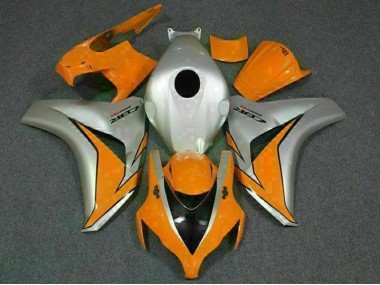 08-11 Orange Silver CBR1000RR Motorcycle Bodywork