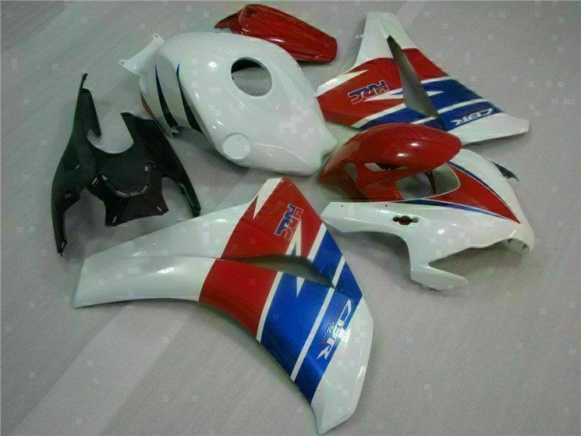 08-11 Red White CBR1000RR Full Motorcycle Fairing Kits