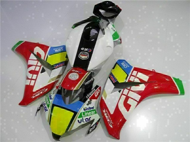 08-11 Red White CBR1000RR Motorcycle Fairing & Bodywork