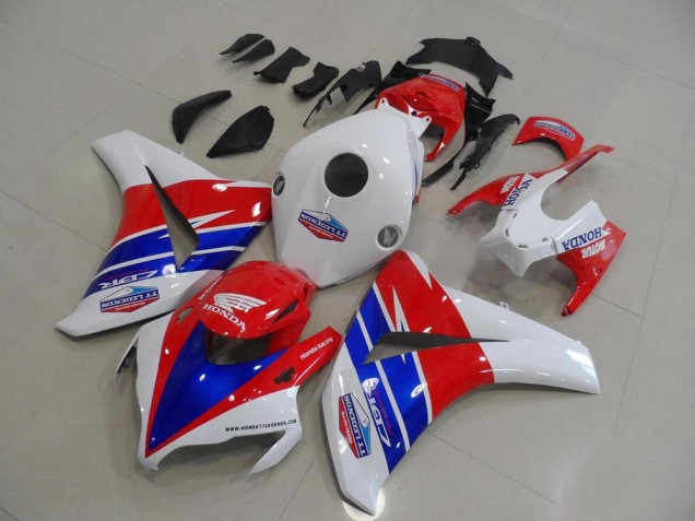 08-11 Red White TT Legends CBR1000RR Motorcycle Fairings