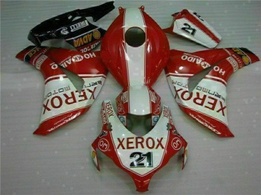 08-11 Red Xerox 21 CBR1000RR Motorcycle Fairings