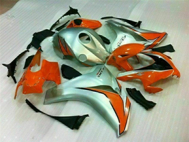 08-11 Silver Orange CBR1000RR Motorcycle Fairings