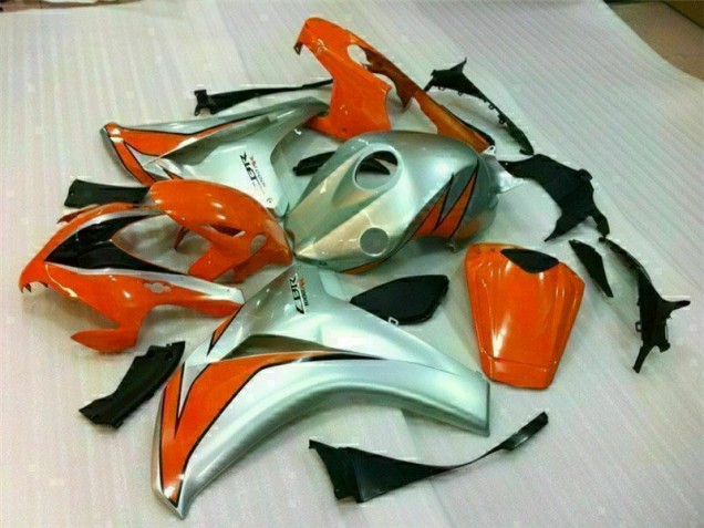 08-11 Silver Orange CBR1000RR Motorcycle Fairings