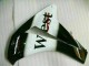 08-11 White Black West CBR1000RR Motorcycle Fairings