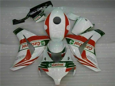 08-11 White Red CBR1000RR Motorcycle Fairing