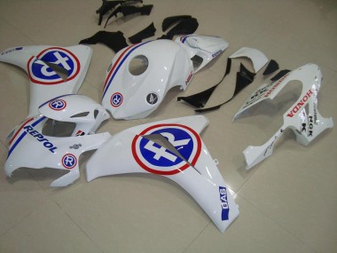 08-11 White Repsol CBR1000RR Motorcycle Fairings