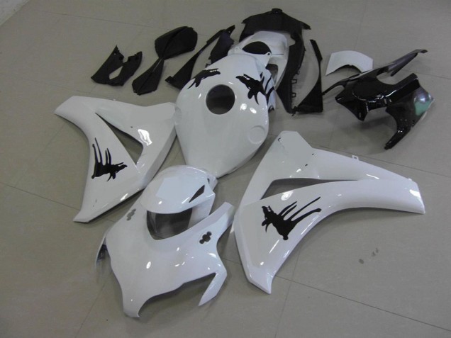 08-11 White with Special Decals CBR1000RR Motorcycle Fairings