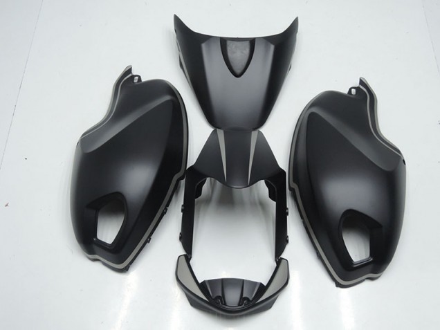 08-12 Black Ducati Monster 696 Motorcycle Fairings