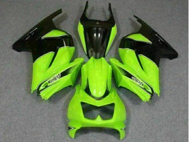 08-12 Green Black Ninja EX250 Motorcycle Fairing