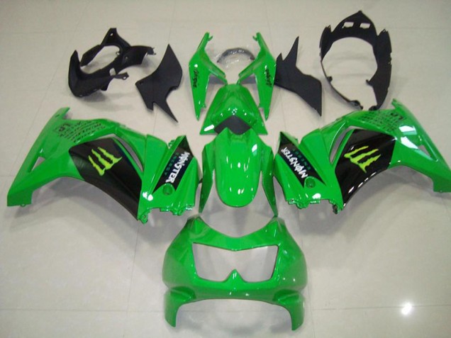 08-12 Green Monster ZX250R Motorcycle Fairings