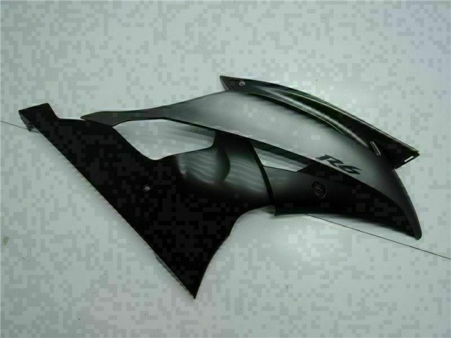 08-16 Grey Black YZF R6 Motorcycle Fairing