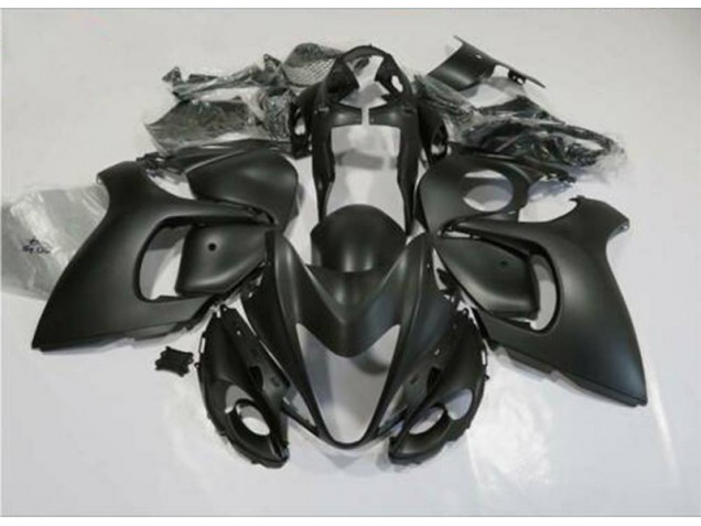 08-19 Matte Black GSXR 1300 Hayabusa Motorcycle Fairings