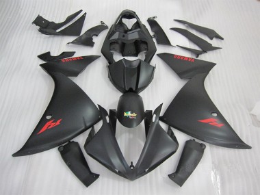 09-11 Black Red YZF R1 Motorcycle Fairing