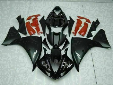 09-11 Black Red YZF R1 Motorcycle Fairings