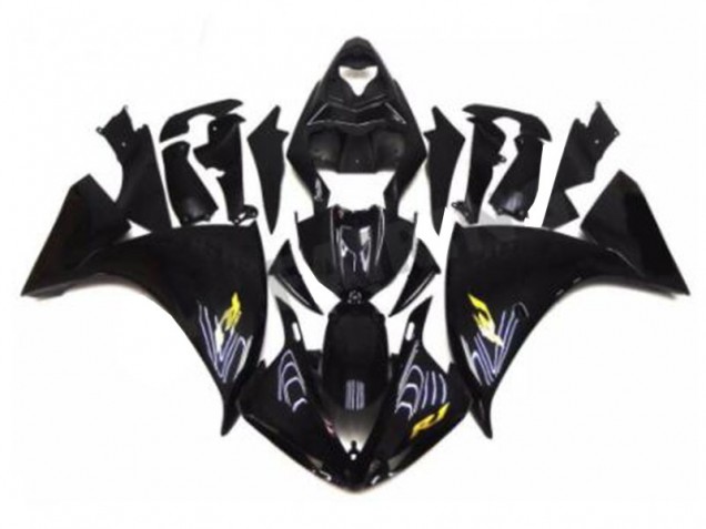 09-11 Black YZF R1 Motorcycle Fairings