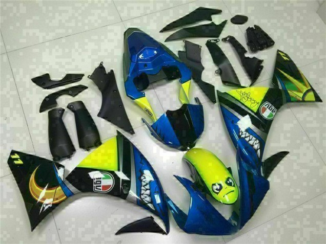 09-11 Blue YZF R1 Motorcycle Fairings