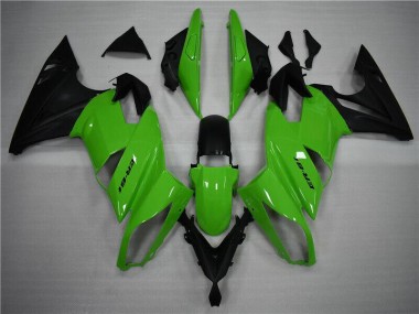 09-11 Green Black EX650 Motorcycle Fairings