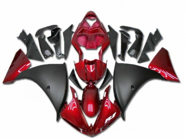 09-11 Red Black YZF R1 Motorcycle Fairings